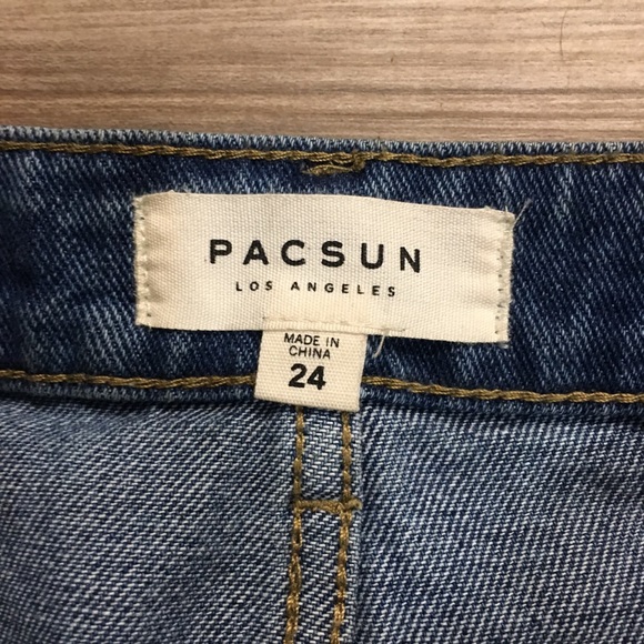 🔺SOLD🔻NWOT PacSun Medium Indigo Denim Skirt - Picture 4 of 4